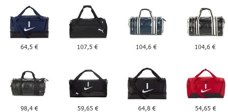 235 Αθλητικοί Σάκοι έχουμε στο tsantes.gr