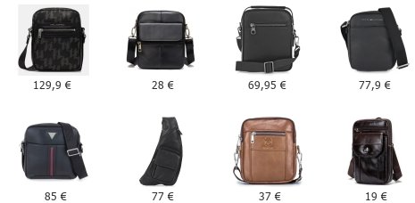 561 Τσαντάκια Δερμάτινα έχουμε στο tsantes.gr