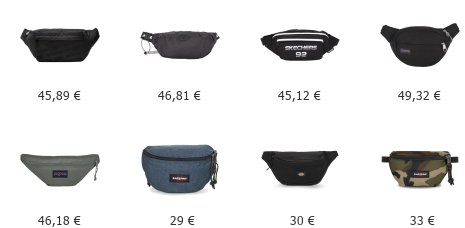 875 Τσαντάκια Μέσης έχουμε στο tsantes.gr