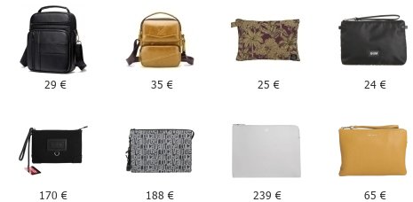 214 Τσαντάκια Χειρός έχουμε στο tsantes.gr