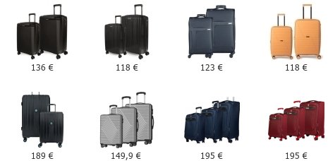 Βαλίτσες Σετ