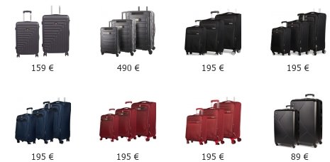 Βαλίτσες Σετ