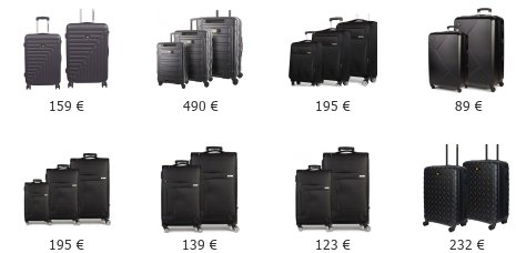 Βαλίτσες Σετ