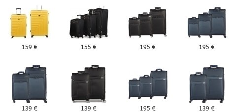 Βαλίτσες Σετ
