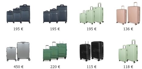 Βαλίτσες Σετ