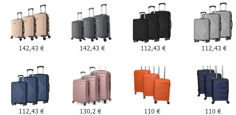 Βαλίτσες Σετ