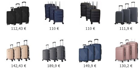 Βαλίτσες Σετ