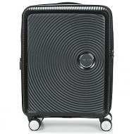 βαλίτσα με σκληρό κάλυμμα american tourister soundbox 55cm 4r εξωτερική σύνθεση : συνθετικό & εσωτερ