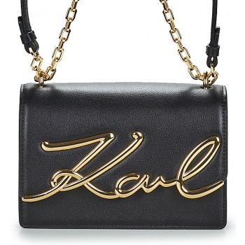 τσάντες ώμου karl lagerfeld k/signature sm shoulderbag σε προσφορά