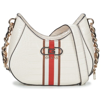 τσάντες ώμου guess nelka top zip crossbody
