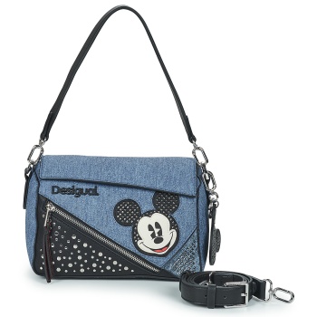 τσάντες ώμου desigual bag mickey denim edge phuket mini nf