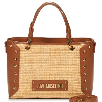 τσάντες χειρός love moschino timeless raffia jc4276