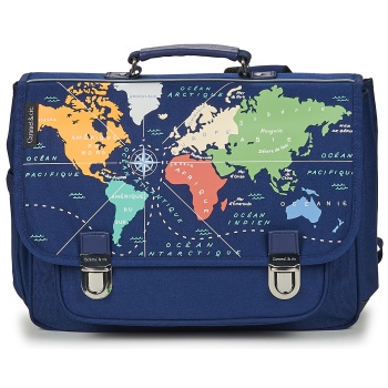 σάκα caramel & cie cartable 38 cm mappemonde