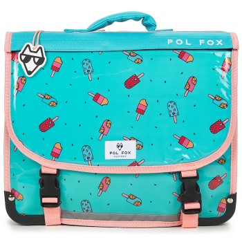 σάκα pol fox cartable 38 cm ice pop