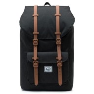 σακίδιο πλάτης herschel little america backpack - black saddle brown