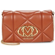 τσάντες ώμου love moschino embossed quilted jc4043