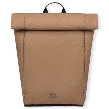 σακίδιο πλάτης lefrik roll backpack - camel