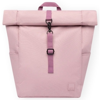 σακίδιο πλάτης lefrik roll mini backpack - stripes mauve
