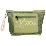 pouch/clutch blauer ...