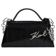 τσάντα karl lagerfeld k signature slim cb eel st