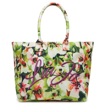 τσάντα liu jo floral print large tote bag women