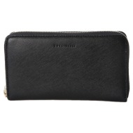 τσάντα coccinelle wallet black