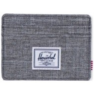 πορτοφόλι herschel charlie eco wallet - raven crosshatch