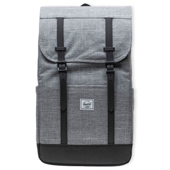 σακίδιο πλάτης herschel retreat backpack - raven crosshatch