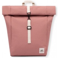 σακίδιο πλάτης lefrik roll mini backpack - dusty pink
