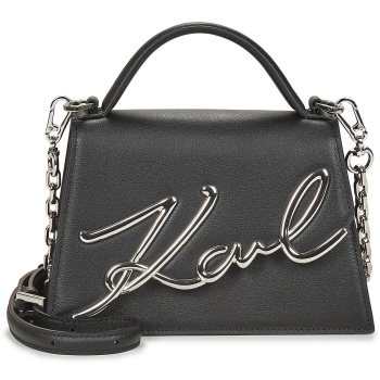 τσάντες ώμου karl lagerfeld k/signature 2.0 sm crossbody σε προσφορά