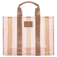 τσάντα eax printed shopper bag women