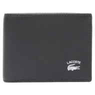 πορτοφόλι lacoste billfold wallet - noir