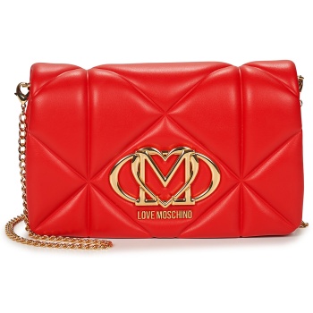 τσάντες ώμου love moschino embossed quilted jc4043