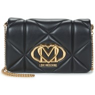 τσάντες ώμου love moschino embossed quilted jc4043