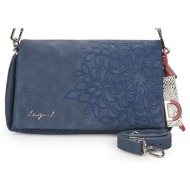 τσάντες ώμου desigual sierra naron medium flap