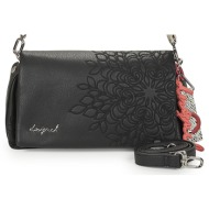 τσάντες ώμου desigual sierra naron medium flap