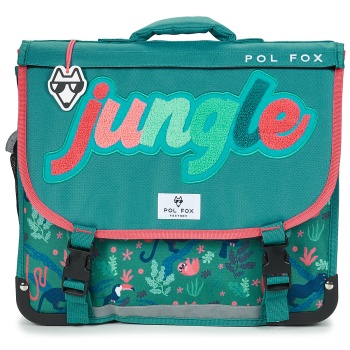 σάκα pol fox cartable jungle 38 cm