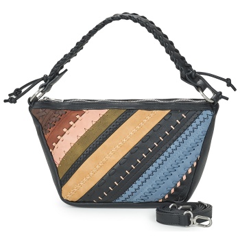 τσάντες ώμου desigual quebec whipstitch patch munich mini σε προσφορά