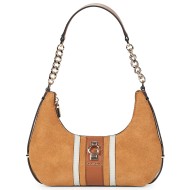 τσάντες ώμου guess erenia top zip shoulder bag