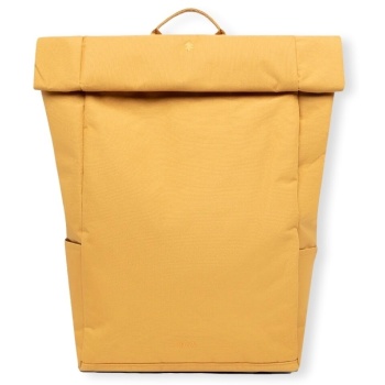 σακίδιο πλάτης lefrik roll backpack - mustard |