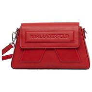 τσάντα karl lagerfeld ikon k soft crossbody |