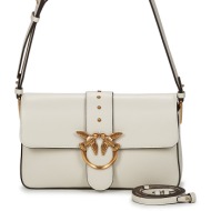 τσάντες ώμου pinko love one classic slouchy fl vitello morbido