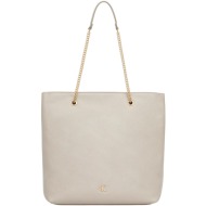 τσάντα calvin klein jeans minimal monogram chain tote lv04f3204g |