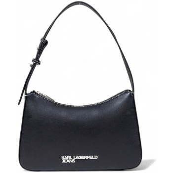 τσάντα karl lagerfeld klj metal logo shoulder bag a3w30009 |