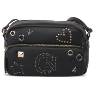 τσάντες ώμου café noir cafe noir n001 borsa borchie |