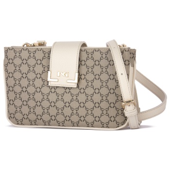 τσάντα nerogiardini nero giardini 407 gorgona beige |