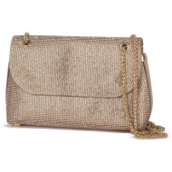 τσάντα kharisma rosa strass |