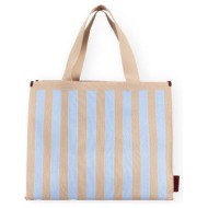 shopping bag the sticky sis club shopper bag - marzipan/sky |