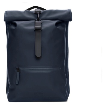 σακίδιο πλάτης rains navy roltop rucksack |