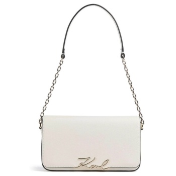 τσάντες ώμου karl lagerfeld ksignature shoulder pouch | σε προσφορά